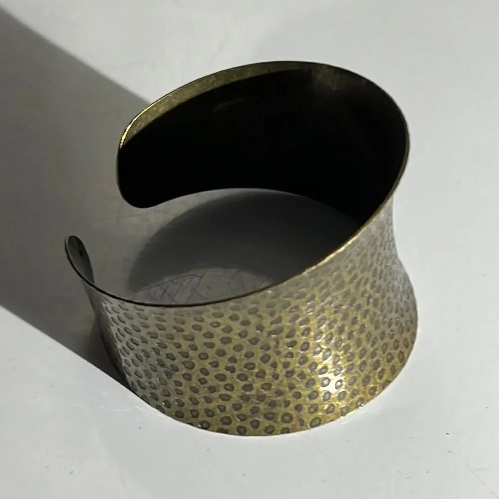 Bundle 3 for $15 | Wide Bronze Colored Metal Cuff Bracelet